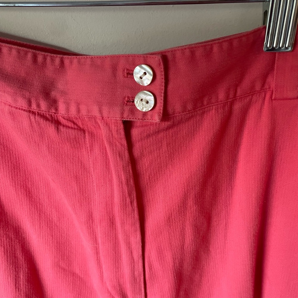 Tommy Bahama Coral Stretch Lightweight Summer Capri Size 14 (J) - Picture 3 of 5